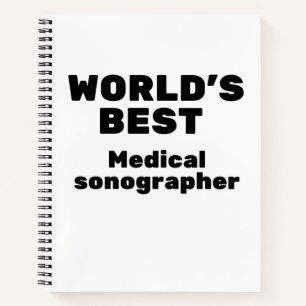 Carnet Meilleur Sonographe Médicale du monde