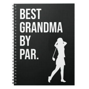 Carnet Meilleure Grand-Mère Par Par Golf Cadeaux Pour Gra