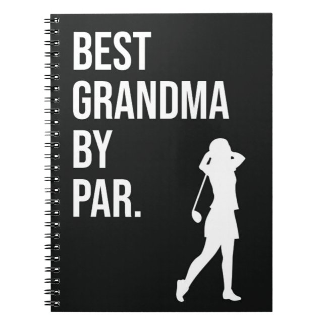 Carnet Meilleure Grand-Mère Par Par Golf Cadeaux Pour Gra (Devant)