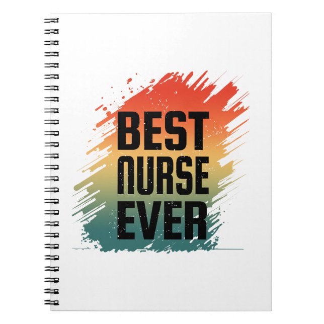 CARNET MEILLEURE INFIRMIÈRE JAMAIS (Devant)