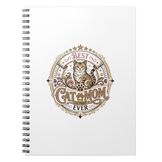 Carnet Meilleure Maman de Chat Jamais Maman de Chat Papa  (Devant)