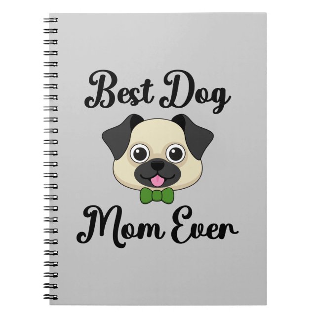 Carnet Meilleure maman de chien jamais (Devant)