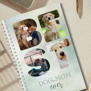 Carnet Meilleure Maman de Chien Photo Cadeau Fête des Mèr
