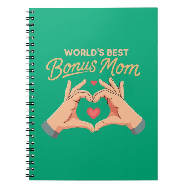 Carnet Meilleure Maman Supplémentaire Belle-Mère | Cadeau (Devant)
