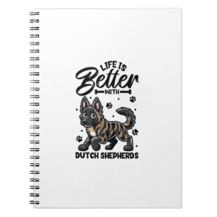 Carnet Meilleure vie avec Dutch Shepherd