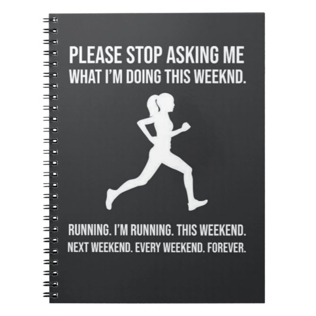 Carnet Meilleures Présentations Pour Un Coureur Pour Sa F (Devant)