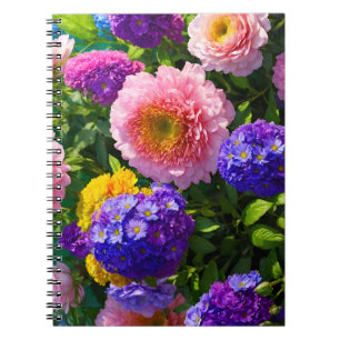 Carnet Mélange de fleurs