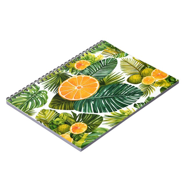 Carnet Mélodie d'oranges (Côté gauche)