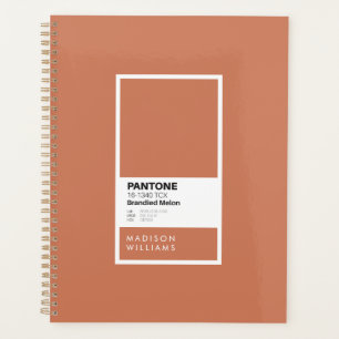 Carnet Melon de marque personnalisée Nom personn