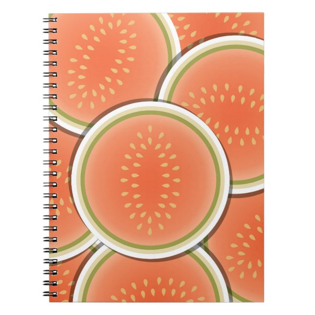 Carnet Mélons funky (Devant)