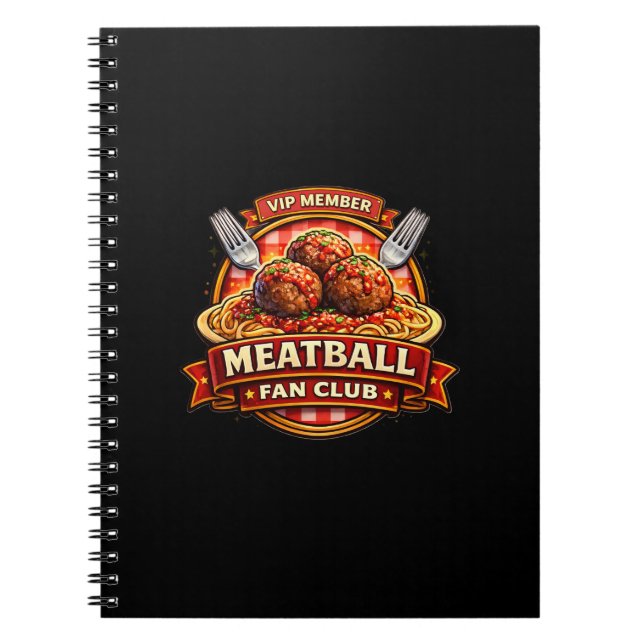 Carnet Membre VIP du Club des Fans de Boulettes de Viande (Devant)