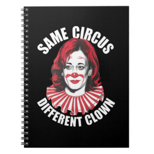 Carnet Même cirque, clown différent, anti-Kamala 2024