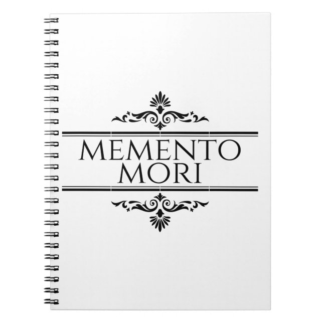 Carnet Memento Mori (Devant)