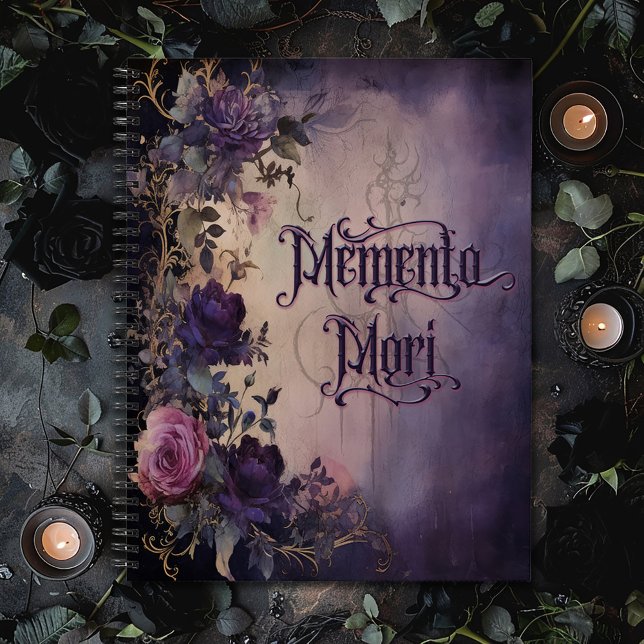 Carnet Memento Mori Gothic (Créateur téléchargé)