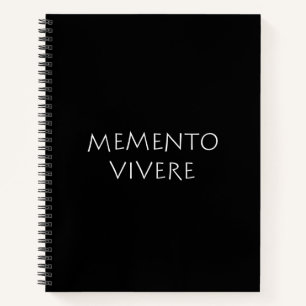 Carnet Memento vivere