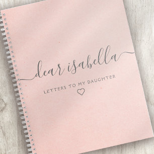 Carnet Mémoire Pink Chère fille