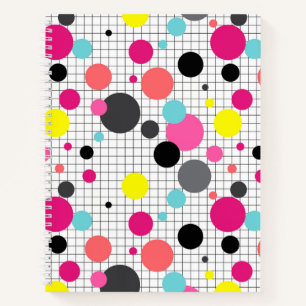 Carnet Memphis pois