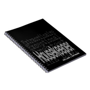 Carnet Ménagère Extraordinaire PERSONNALISÉ