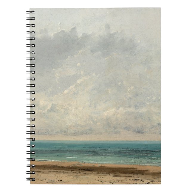 Carnet Mer Calme - Gustave Courbet (Devant)