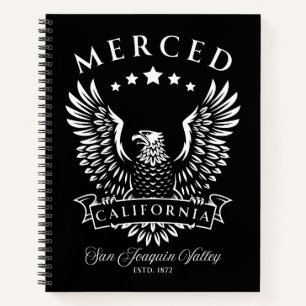 Carnet Merced San Joaquin Valley Californie Vintage Aigle