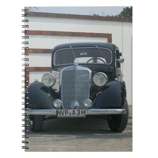 Carnet Mercedes antique (Devant)