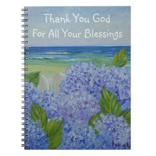 Carnet Merci God Seashore