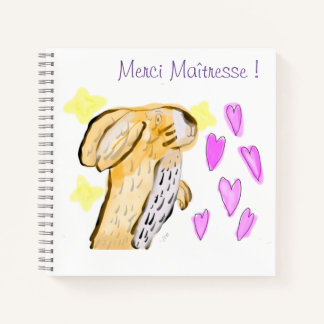 Carnet merci Maîtresse !