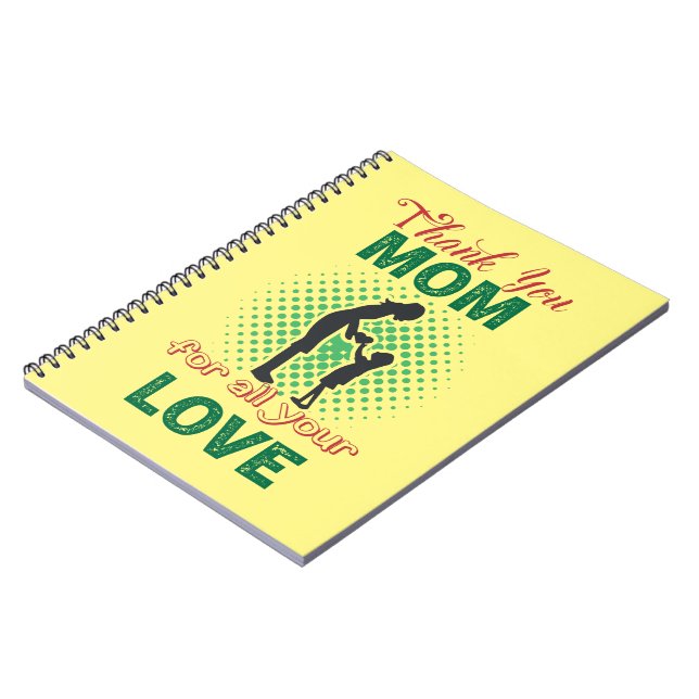 Carnet Merci, maman pour tout ton amour (Côté gauche)