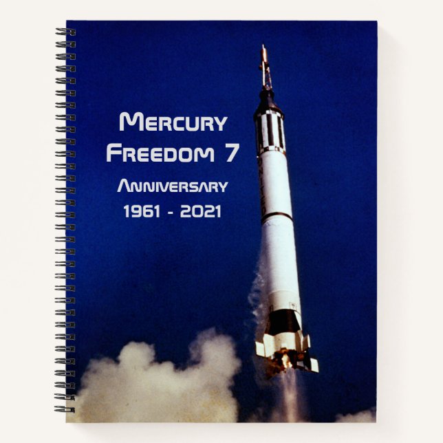 Carnet Mercury Freedom 7 - 60e anniversaire (Devant)