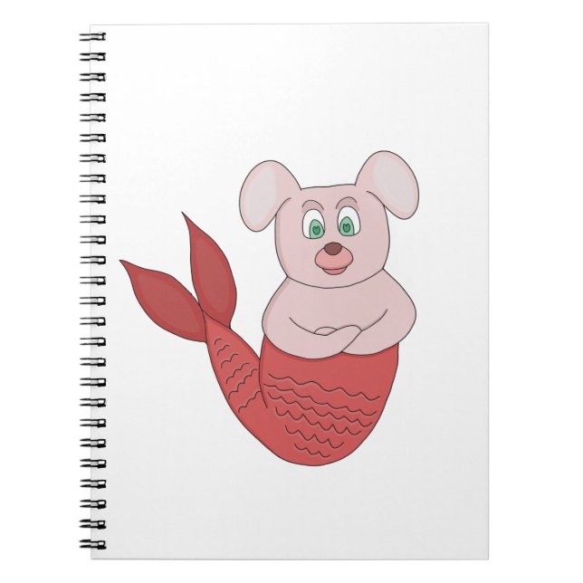 Carnet Merdog Merdawg Merman Fish Dog (Devant)
