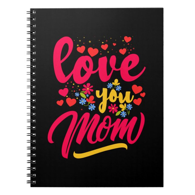 Carnet Mère Art Love You Maman (Devant)