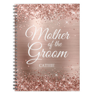 Carnet Mère de la Glitterie Rose Gold Foil