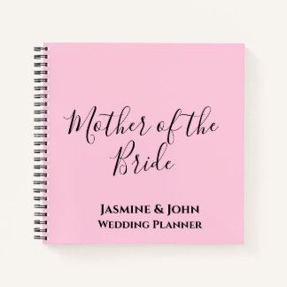 Carnet Mère du Wedding planner de mariée