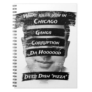 Carnet Merica Humour Amérique USA Funny Patriotisme Chica