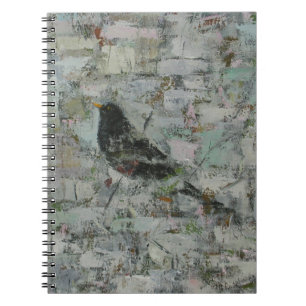 Carnet Merle dans l'arbre
