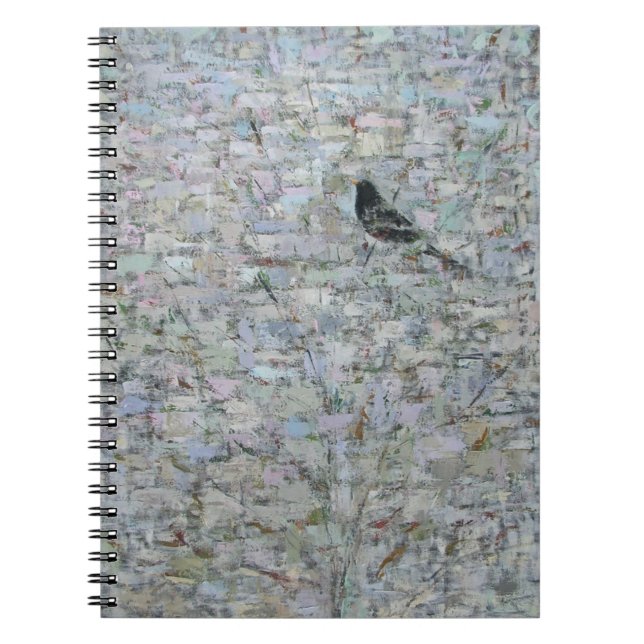 Carnet Merle dans l'arbre 2012 (Devant)