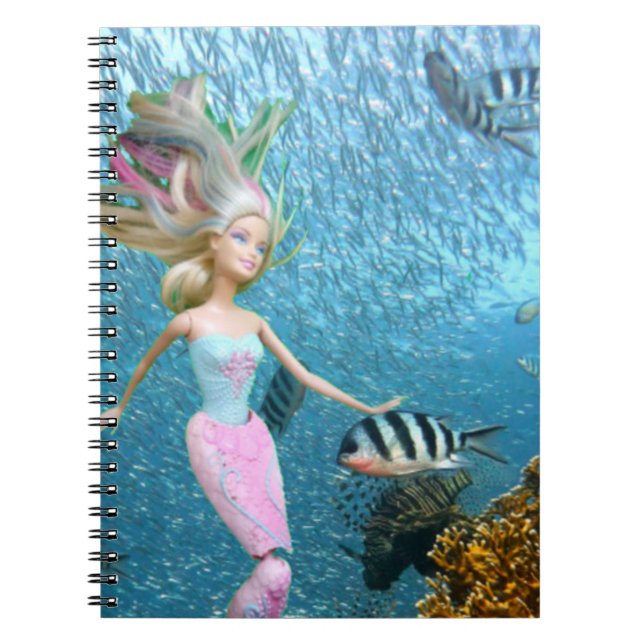 Carnet Mermaid célèbre (Devant)