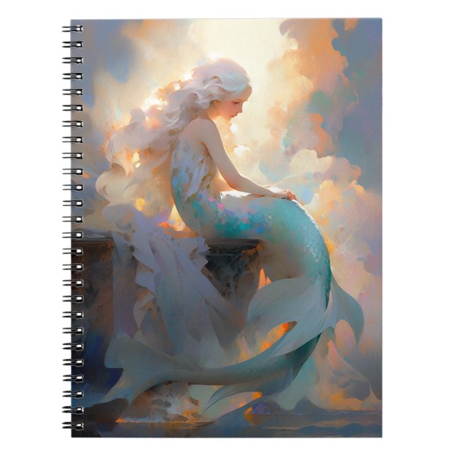 Carnet Mermaid Imaginaire Art (Devant)