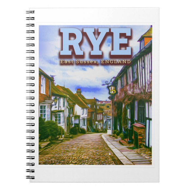 CARNET MERMAID STREET - RYE - EAST SUSSEX ANGLAND UK (Devant)