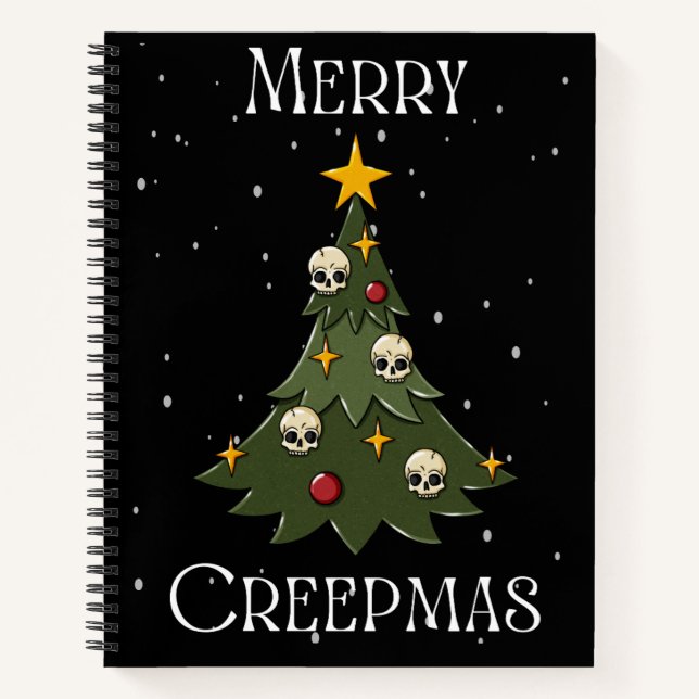 Carnet Merry Creepmas (Devant)