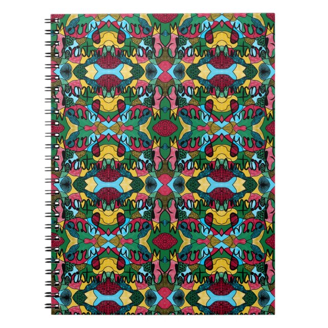 CARNET MERRY NOËL NEUROGRAPHIQUE & NOIR LIGNE (Devant)