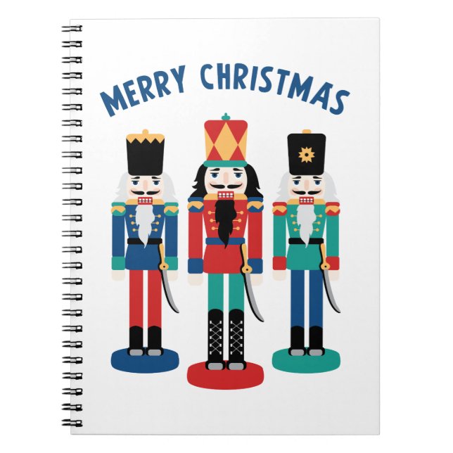 Carnet Merry Nutcrackers (Devant)