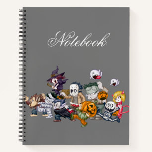 Carnet Merveilleux : Spirale Thématique Halloween