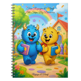 Carnet Mes Aventures de Maternelle Amis Monstres Arc-en-c