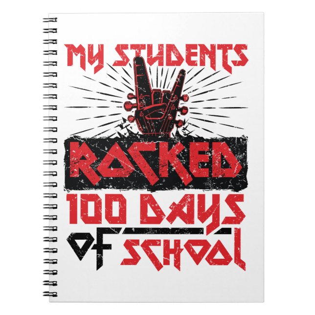 Carnet Mes élèves ont fait 100 jours de professeur (Devant)