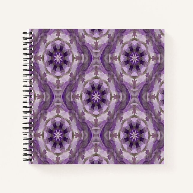 Carnet Mes étoiles violettes..... (Devant)