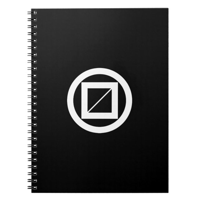 Carnet Mesure boisée en cercle (Devant)