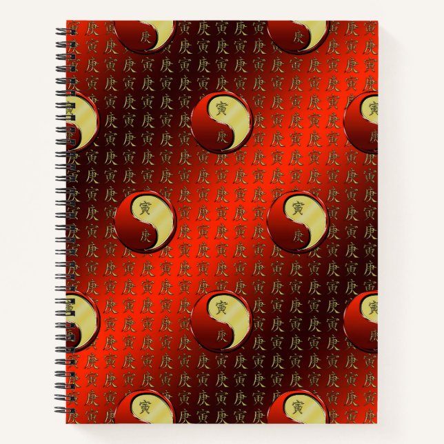 Carnet Metal Tiger (Devant)