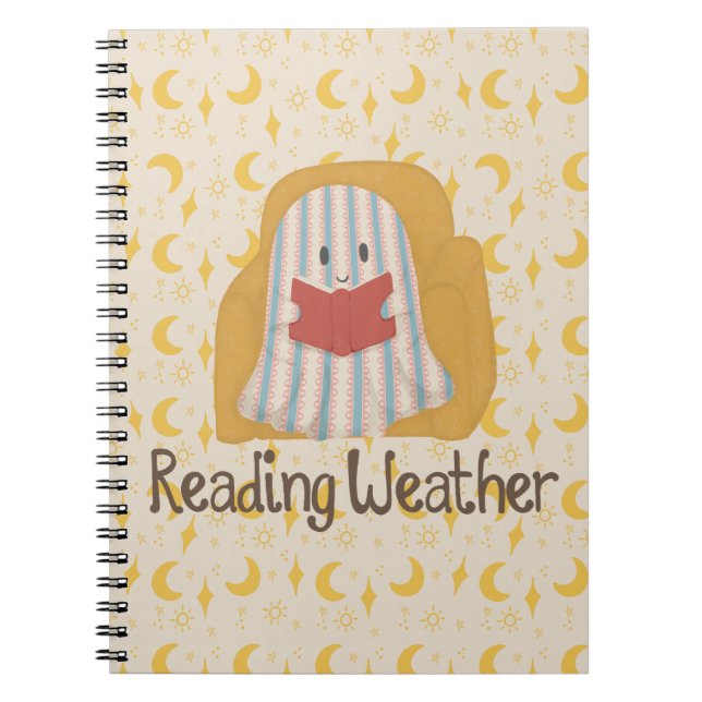 Carnet Météo de Lecture | Journal d'Amour des Livr (Devant)