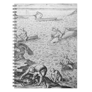 Carnet Méthode indienne de pêche à la baleine, d'un